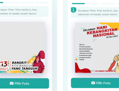 Bingkai Foto Twibbon atau Twibbonize dan Logo Hari Kebangkitan Nasional (Harkitnas) 2021