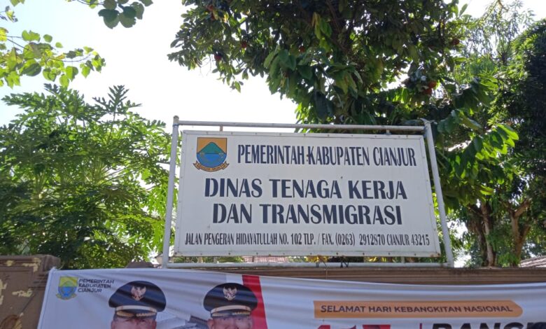 Fasilitasi Pencaker dan Perusahaan, Disnakertrans Cianjur Bentuk Program Pakulian