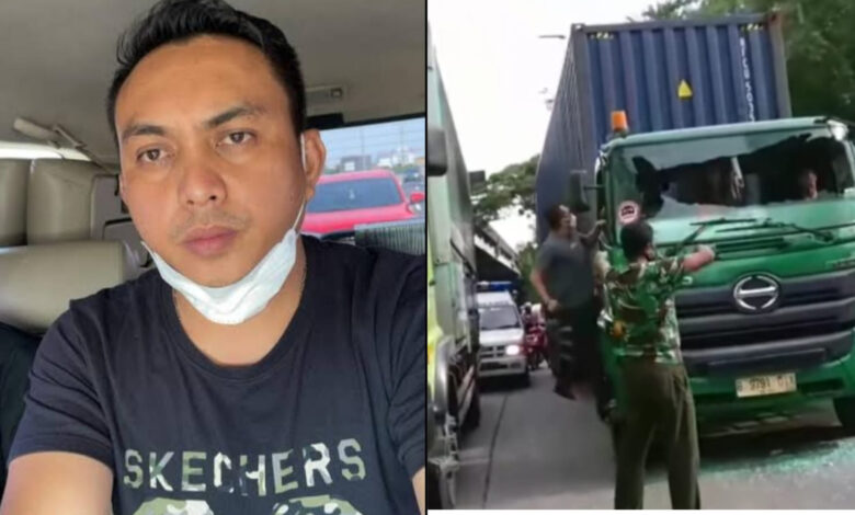 Ditangkap Polisi, Ternyata Ini Tampang Pengemudi Pajero yang Aniaya Sopir Truk Kontainer