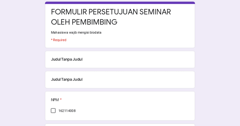 Cara Membuat Kuesioner Paling Efektif dengan Menggunakan Google Form