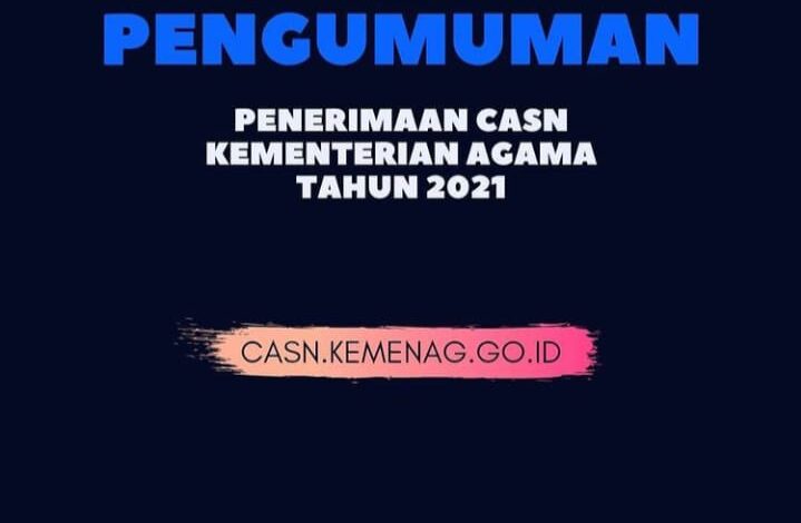 Cek Sekarang! Ada 1.361 Formasi CPNS 2021 Kemenag untuk Semua Jurusan