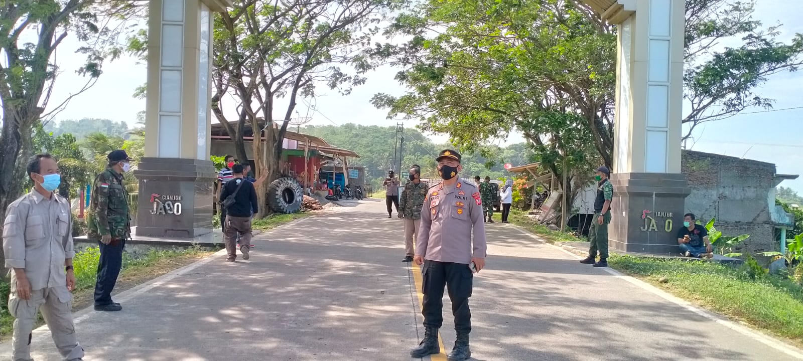 Tim Monitoring PPKM Cianjur Selatan Fokus Penyekatan di Tiga Titik Perbatasan