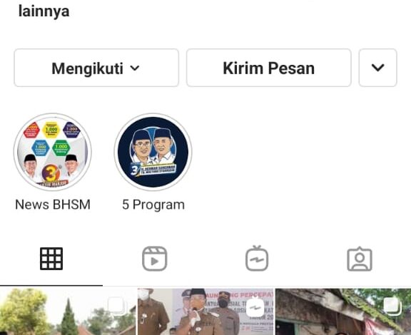 Tepat di Hari Idul Adha, Akun Instagram Bupati Cianjur Diduga Diretas