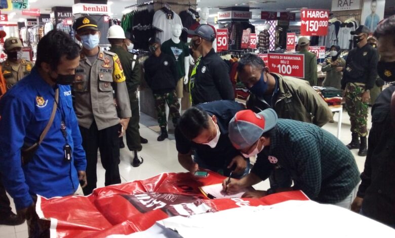 Satpol PP Cianjur Catat 203 Pelaku Usaha Langgar PPKM Level 3