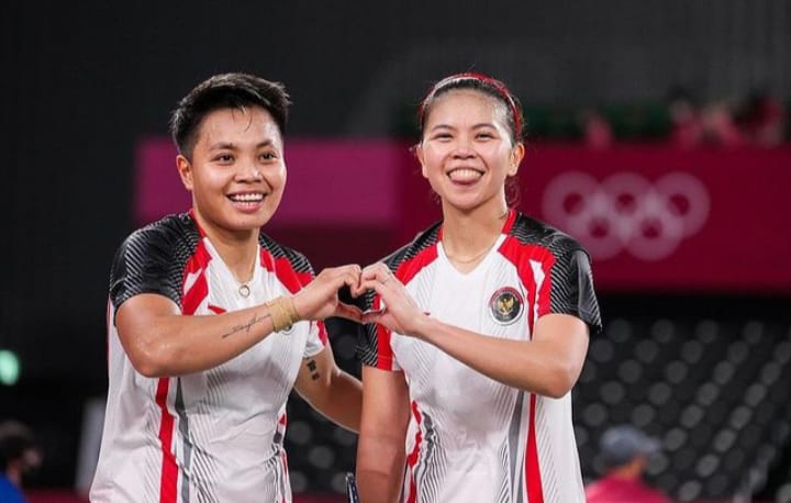 Mantap! Greysia Polii/Apriyani Rahayu Lolos ke Final Olimpiade Tokyo 2020