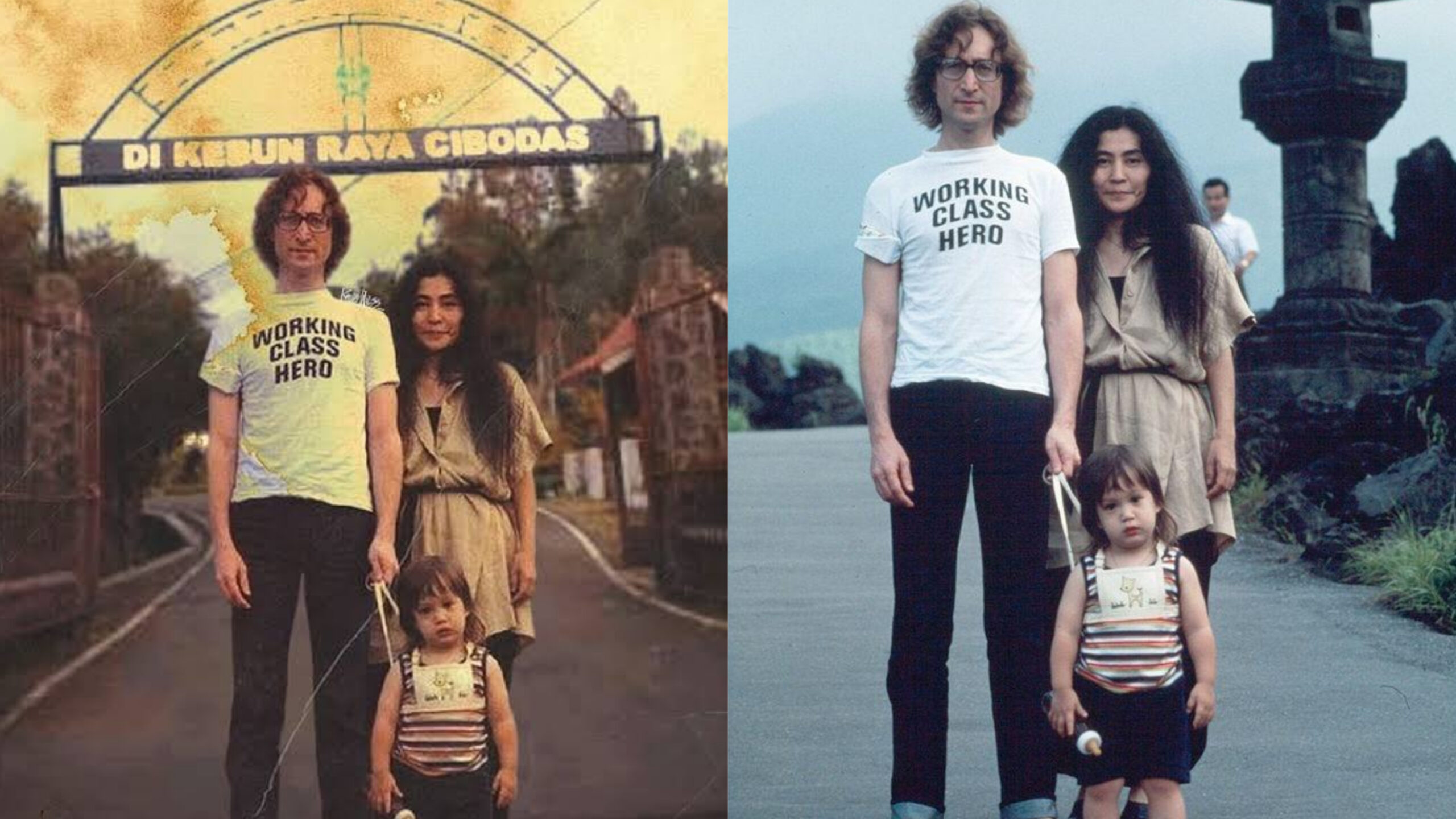 Viral! Foto Jadul John Lennon The Beatles Pernah ke Kebun Raya Cibodas