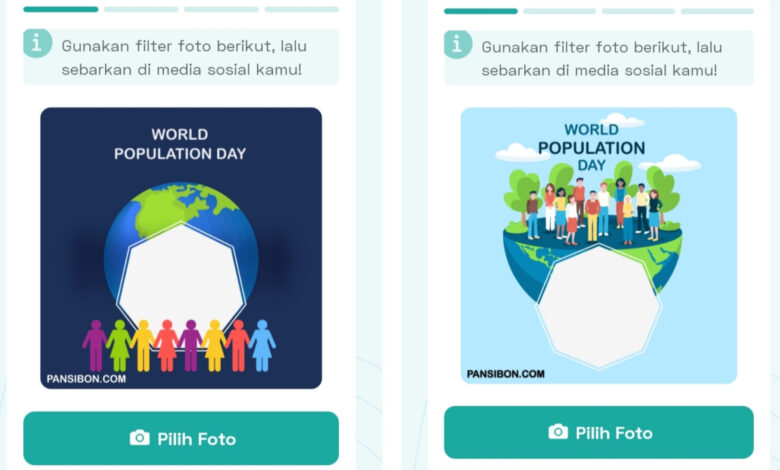 Hari Populasi Dunia: Bingkai Foto Twibbon Lengkap dengan Sejarah