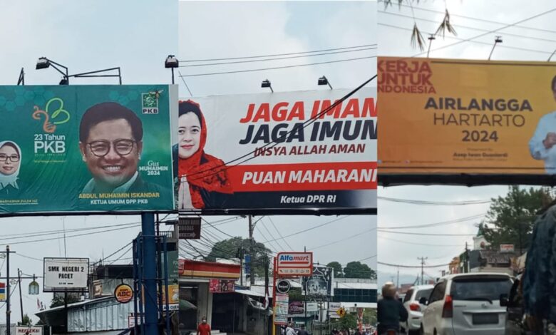 DEEP Cianjur Sebut 'Perang' Baliho Elit Partai Tidak Ada Urgensinya