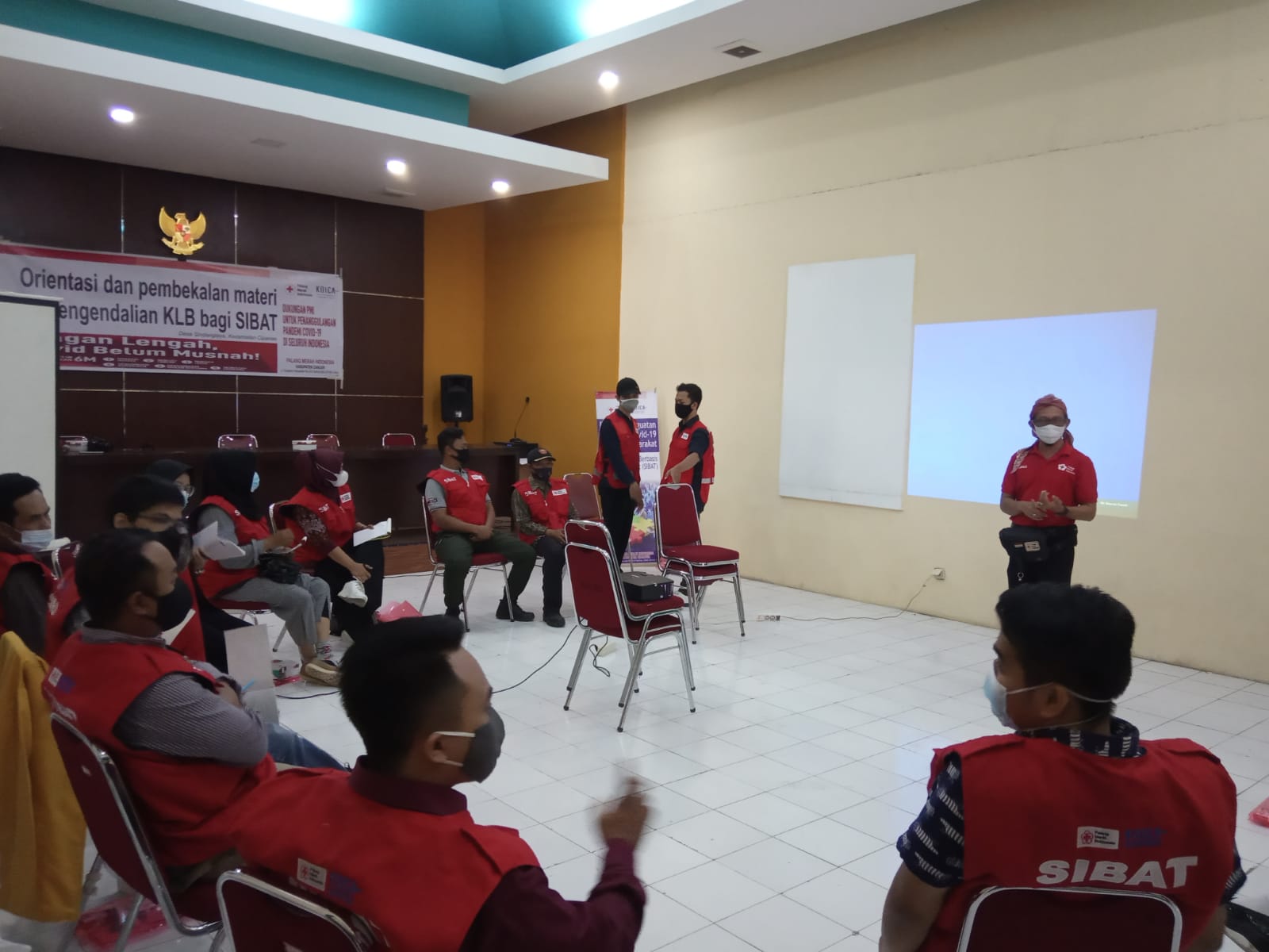 Optimalkan 3T, Pemdes Sindanglaya dan PMI Cianjur Gelar Pelatihan bagi Relawan Sibat