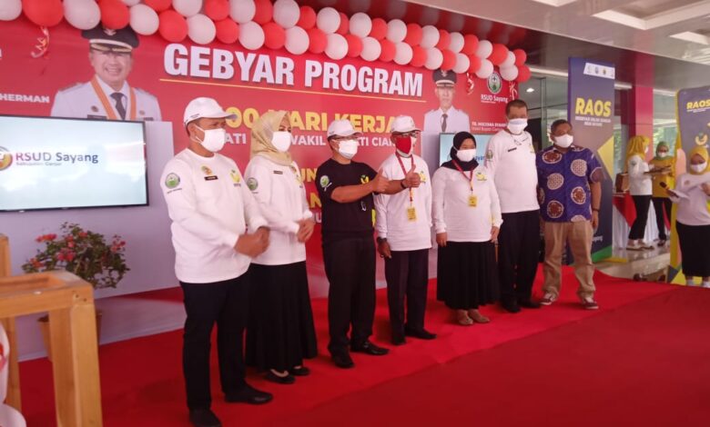 RSUD Sayang Cianjur Launching Program SOMEAH, Herman Suherman: Pelayanan Harus Lebih Meningkat