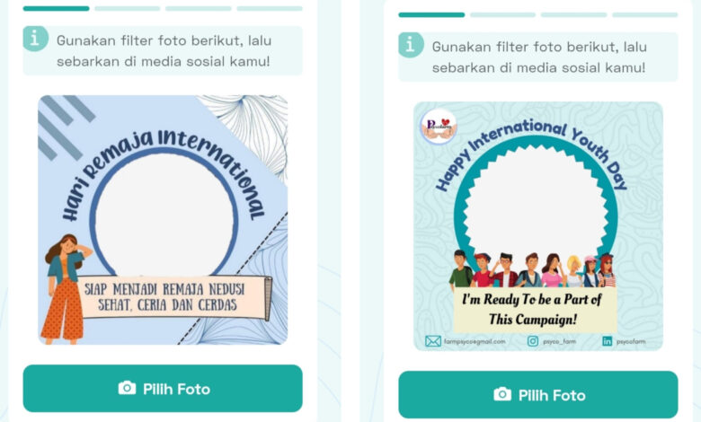 Tema dan Twibbon Bingkai Foto Hari Remaja Internasional 2021