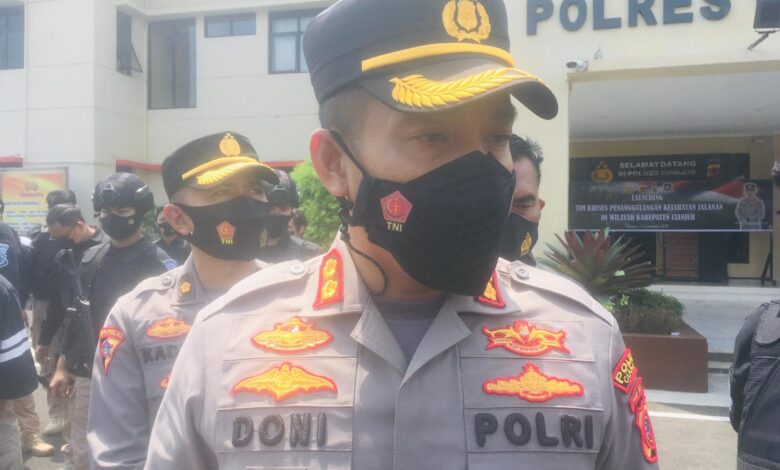 Selama Delapan Bulan, Polres Cianjur Catat 11 Aksi Kejahatan Jalanan