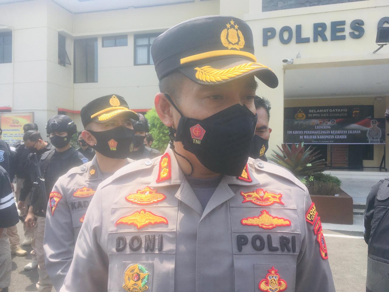 Selama Delapan Bulan, Polres Cianjur Catat 11 Aksi Kejahatan Jalanan