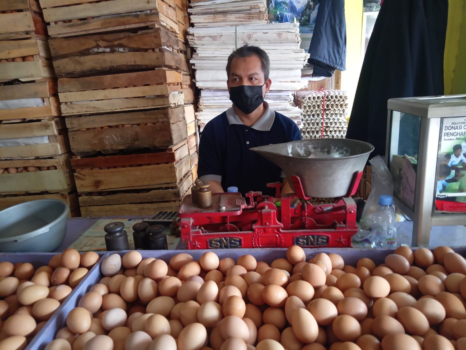 Harga Telur Ayam di Sejumlah Daerah Anjlok, Cianjur Masih Terpantau Normal