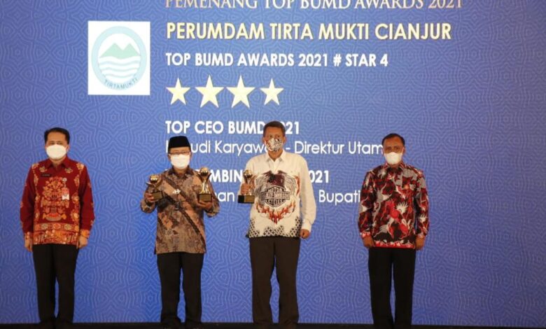 Perumdam Tirtamukti Cianjur Dapat Penghargaan Tingkat Nasional