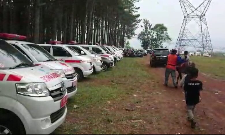 Pemersatu Ambulans Desa Gelar Budaya Nusantara di Wana Wisata Poklan