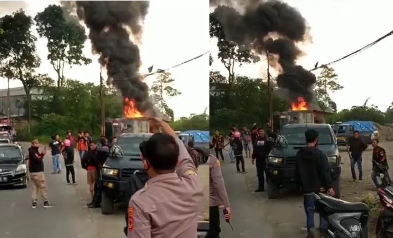 Polres Cianjur Tangkap Enam Pelaku Bentrokan Dua Ormas di Gekbrong