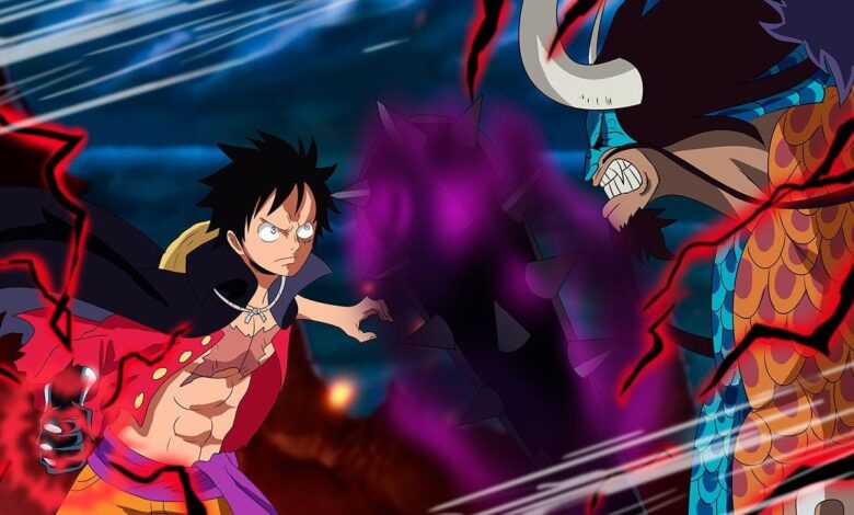 Spoiler One Piece Chapter 1028: Pertarungan Antara King Vs Zoro dan Sanji Vs Queen