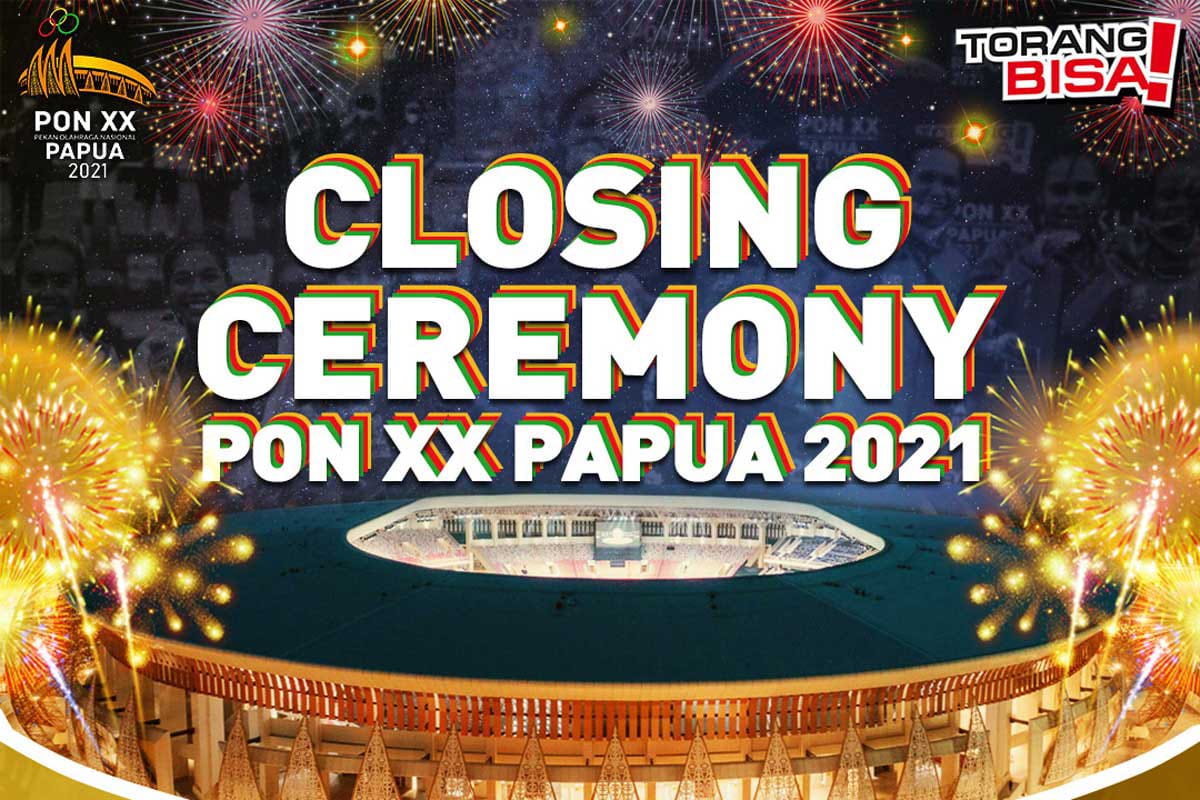 PON XX Papua 2021 Resmi Ditutup Ma'ruf Amin