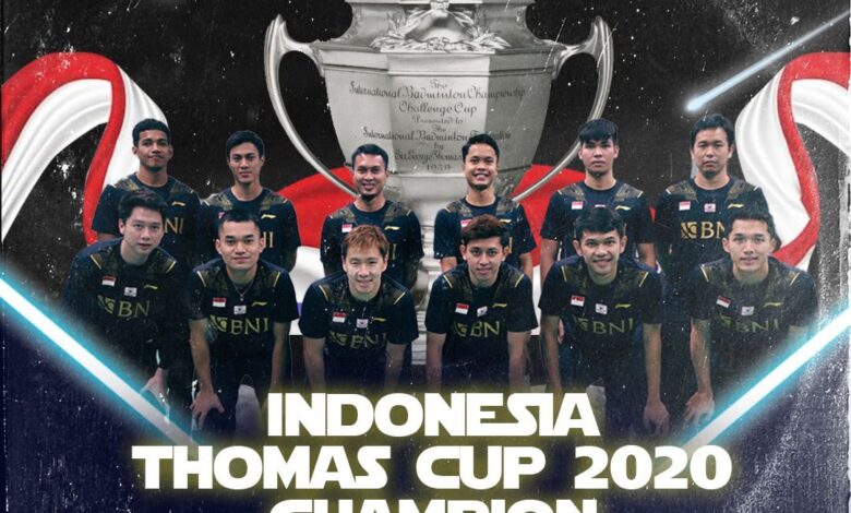 Pride! Indonesia Juara Piala Thomas 2020 Usai 19 Tahun Penantian