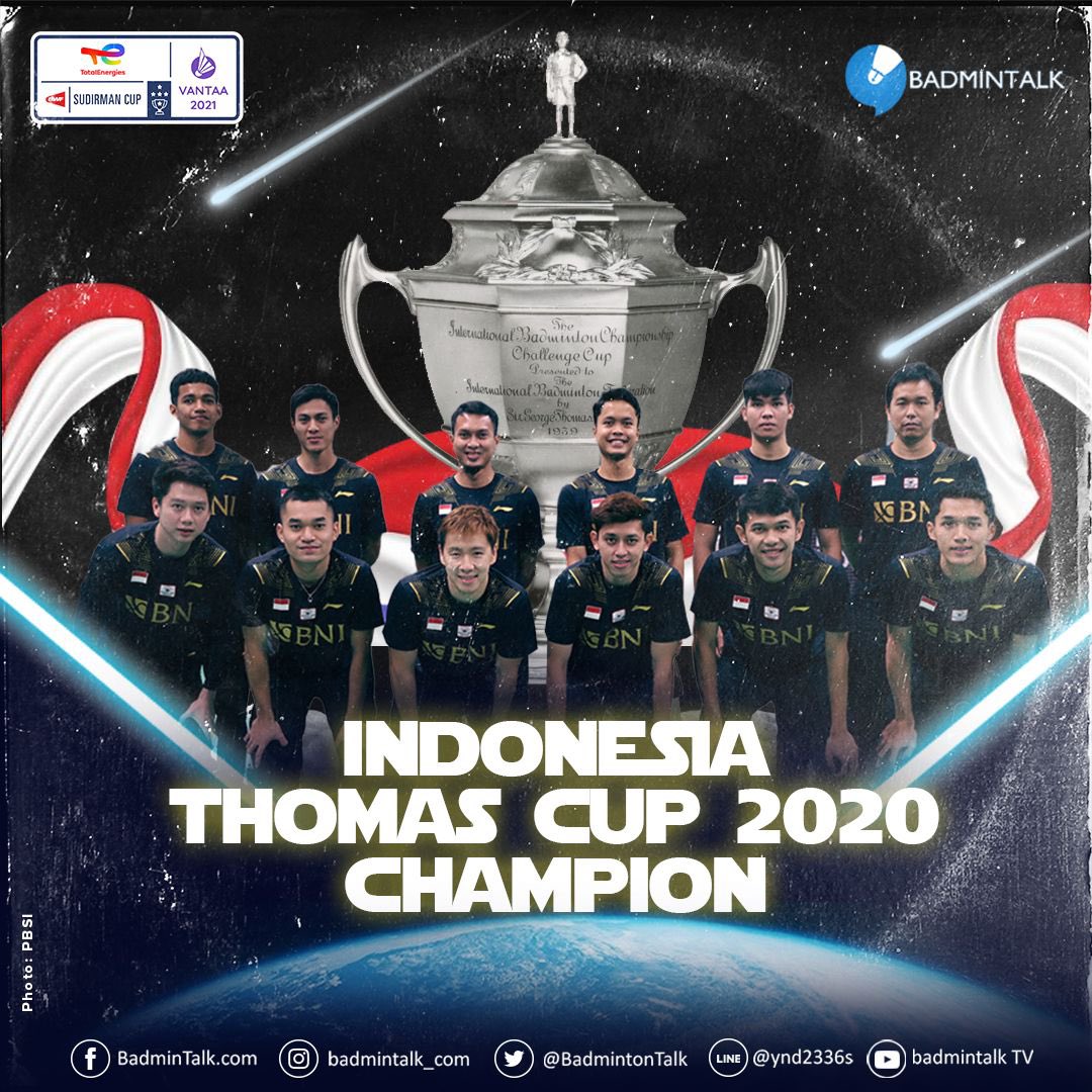 Pride! Indonesia Juara Piala Thomas 2020 Usai 19 Tahun Penantian