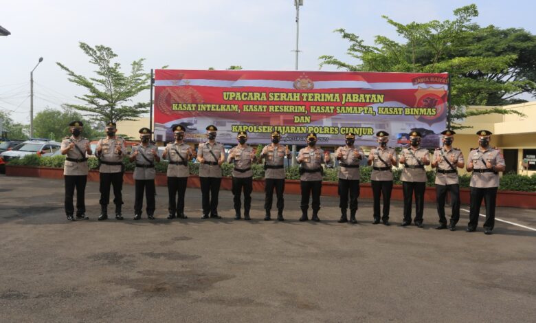 Polres Cianjur Gelar Rotasi Jabatan 14 Kasat dan Kapolsek, Ini Dia Daftarnya