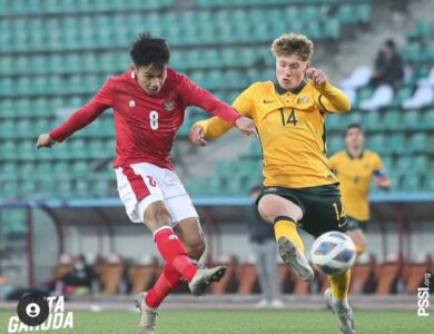Hasil Indonesia Vs Australia, Garuda Muda Gagal Melaju ke Piala Asia U23 2022