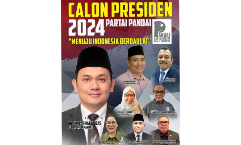 Dirikan Partai Pandai, Farhat Abbas Calonkan Diri jadi Presiden 2024