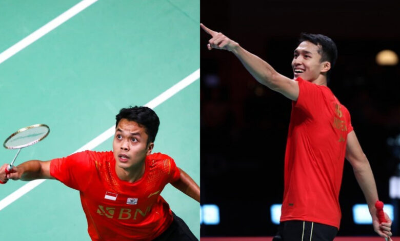 Ginting dan Jonatan Christie Cedera, Keduanya Batal Tampil di Prancis Open 2021