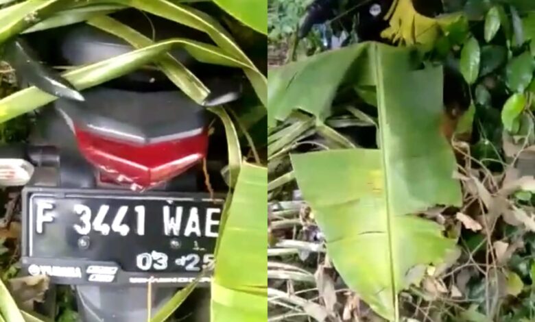 Viral! Warga Temukan Sepeda Motor Tak Bertuan di Bojongpicung