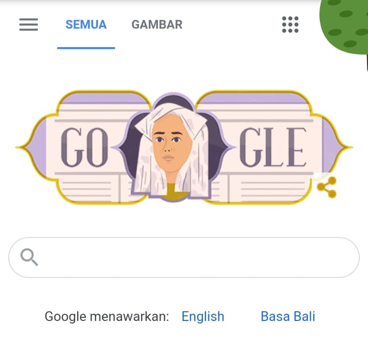 Today! Google Tampilkan Ruhana Kuddus, Wartawati Pertama Indonesia