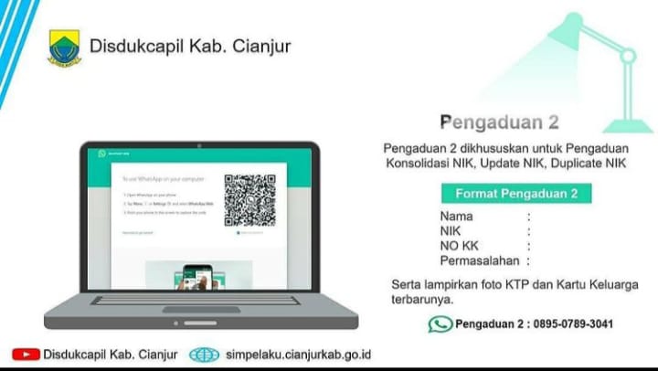 Warga Keluhkan Layanan Simpelaku Sulit Diakses, Ini Kata Disdukcapil Cianjur