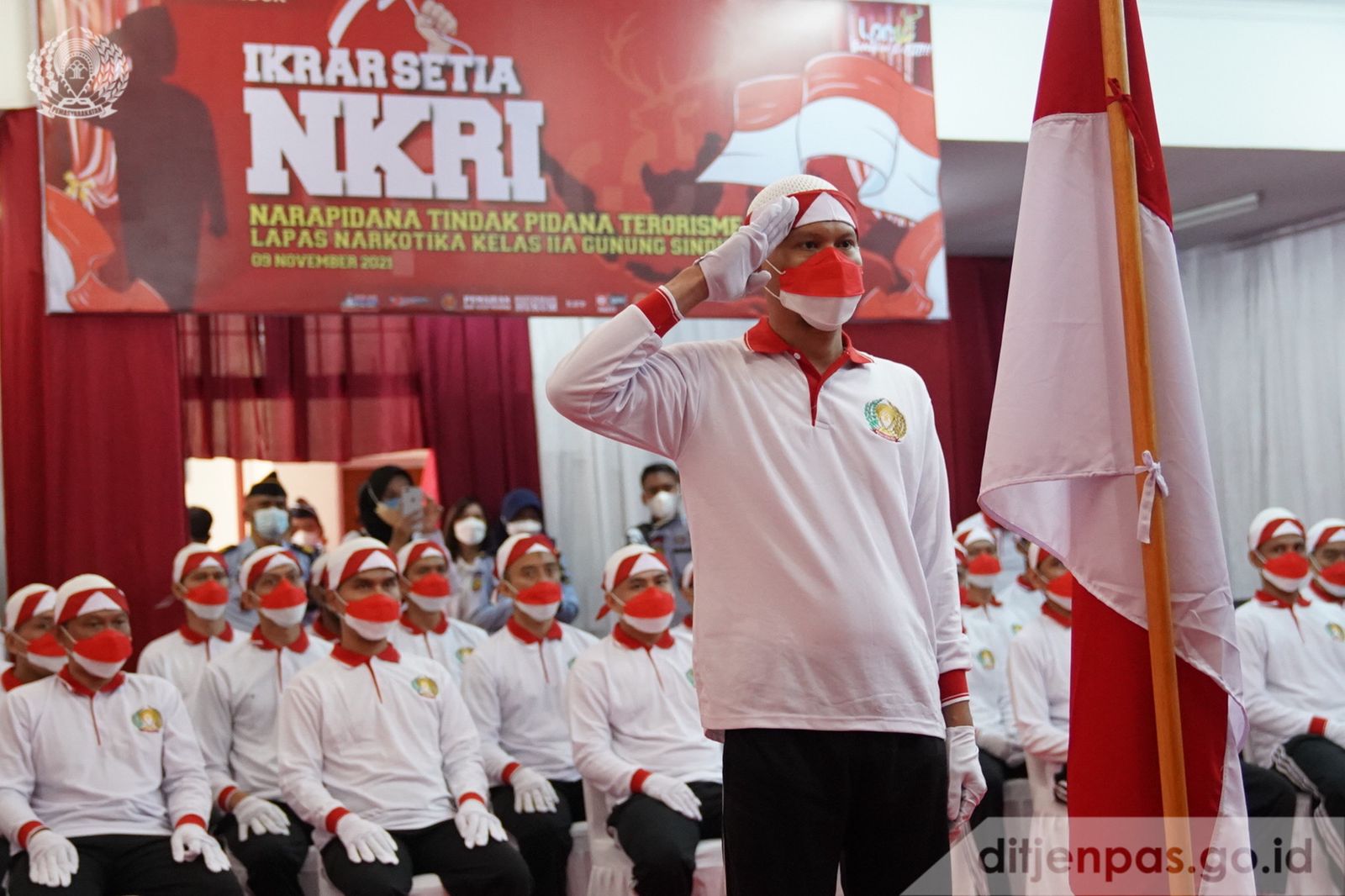 34 Napi Terorisme Ucapkan Ikrar Setia pada NKRI