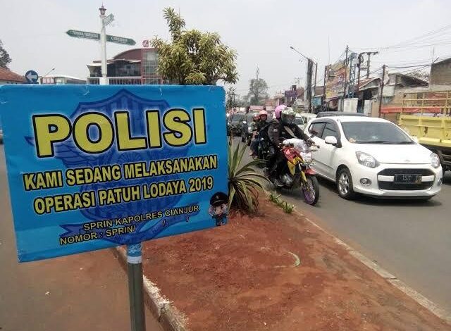 Operasi Zebra Lodaya 2021 di Cianjur Dimulai Besok, Cek Lokasinya!