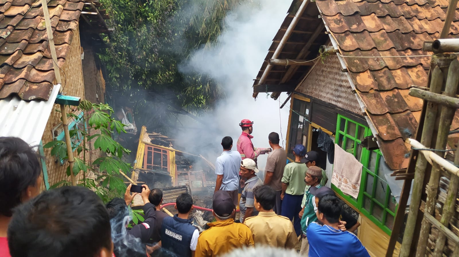 Tungku Lupa Dimatikan, Satu Rumah Ludes Terbakar di Cibeber