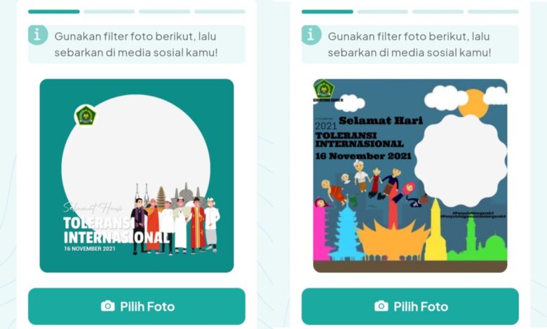 Hari Toleransi Internasional 2021 Pasang Bingkai Foto Twibbon Gratis!