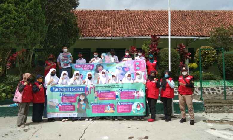 Sukseskan PTM, PMI Cianjur Sosialisasi Kesehatan ke Sekolah