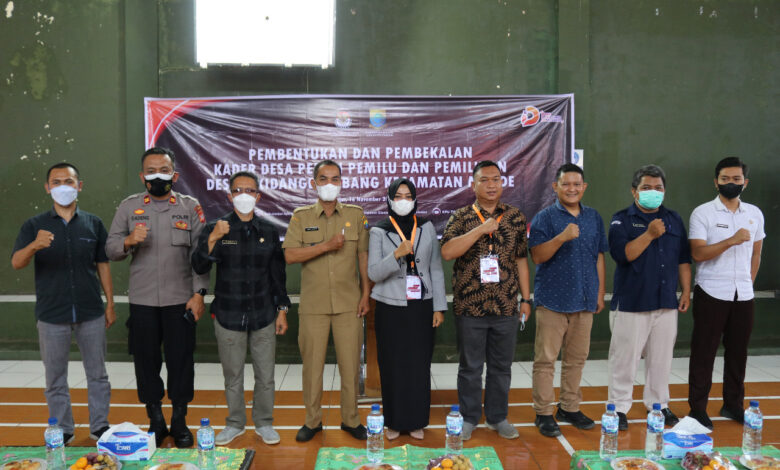 KPU Cianjur Bentuk DP3 di Desa Cikidangbayabang Mande