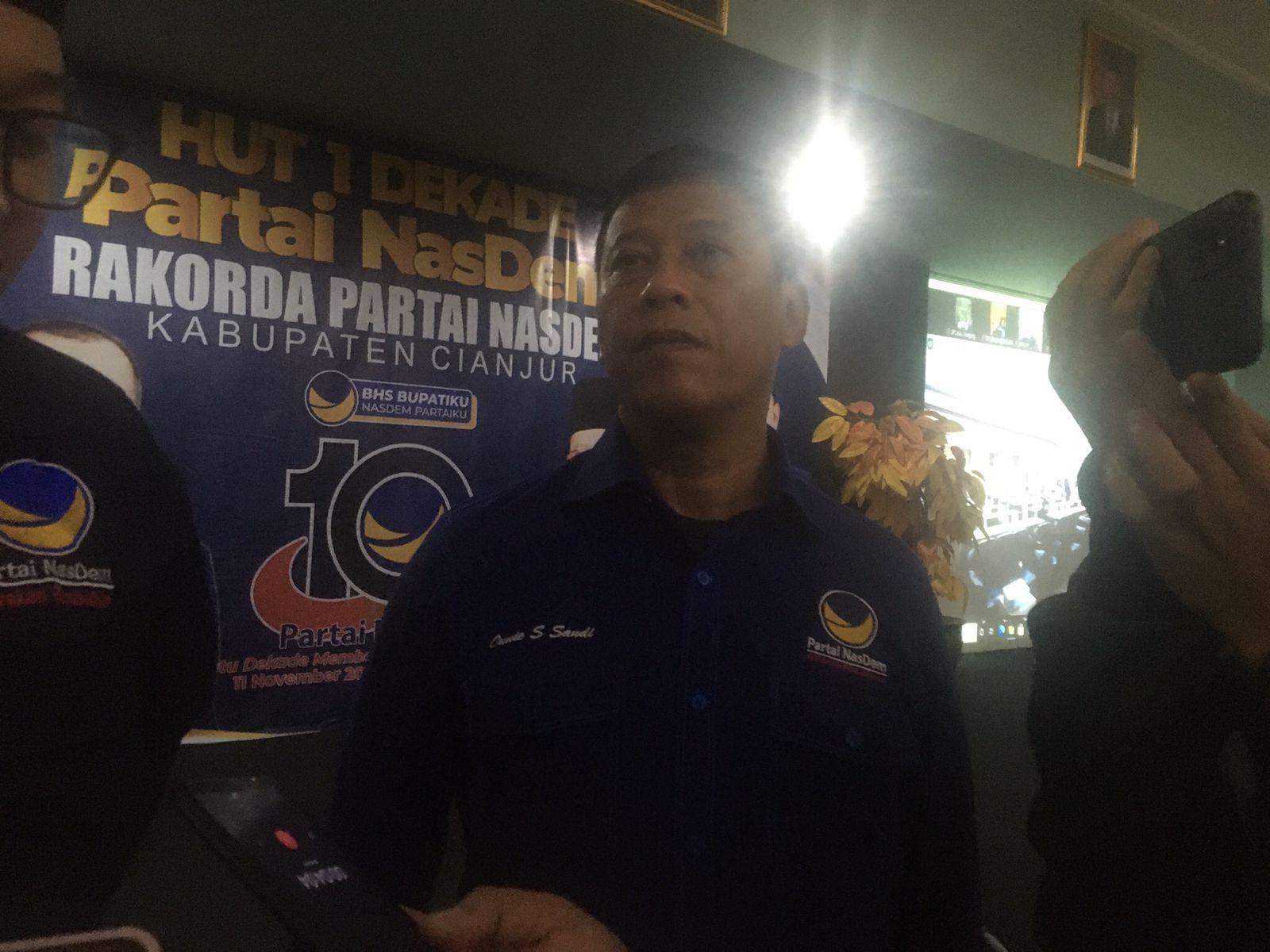 HUT ke-10, Nasdem Cianjur Targetkan jadi Pemenang di Pileg 2024