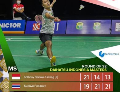 Hasil Daihatsu Indonesia Masters 2021: Wakil Indonesia Banyak yang Tumbang
