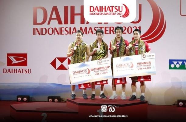 Tim Merah Putih Gagal Juara, Berikut Daftar Pemenang Indonesia Masters 2021