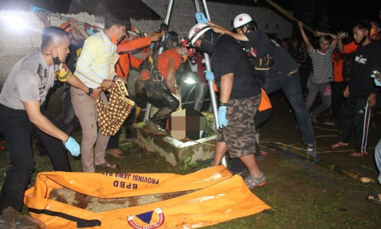 Jatuh ke Sumur 20 Meter, Seorang Pria di Cianjur Meninggal Dunia