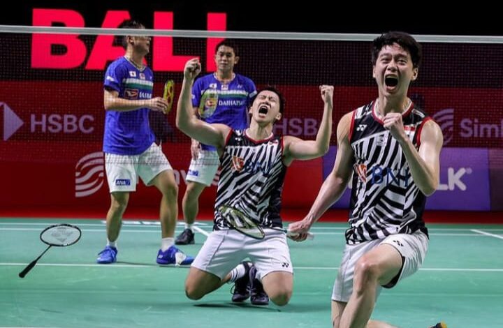 Bravo! Marcus Gideon/Kevin Sanjaya Raih Gelar Juara Indonesia Open 2021