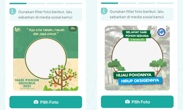 Hari Pohon Sedunia 2021, Pasang Twibbon di Sini Gratis dan Keren!