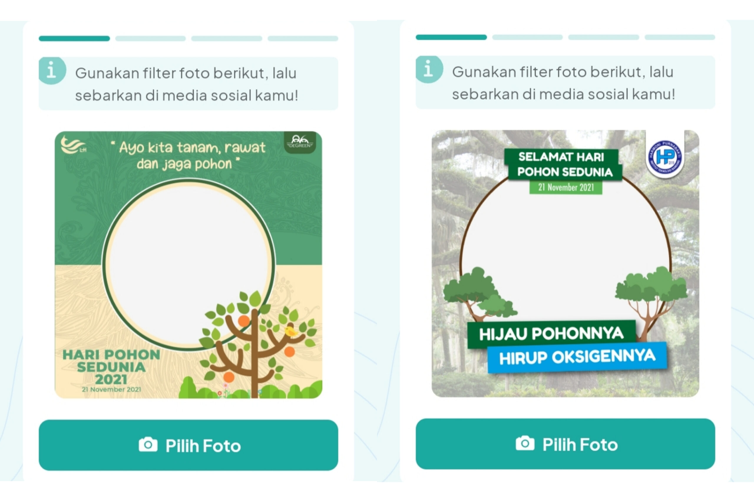 Hari Pohon Sedunia 2021, Pasang Twibbon di Sini Gratis dan Keren!