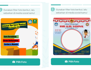 Logo dan Bingkai Foto Twibbon Hari Guru Nasional (HGN) 2021