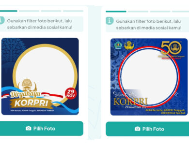 HUT Korpri 2021, Pilih Sendiri Bingkai Foto Twibbon Keren di Sini!