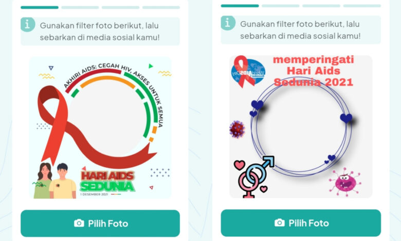 Hari Aids Sedunia 2021, Pasang Bingkai Foto Twibbon Terpopuler di Sini!