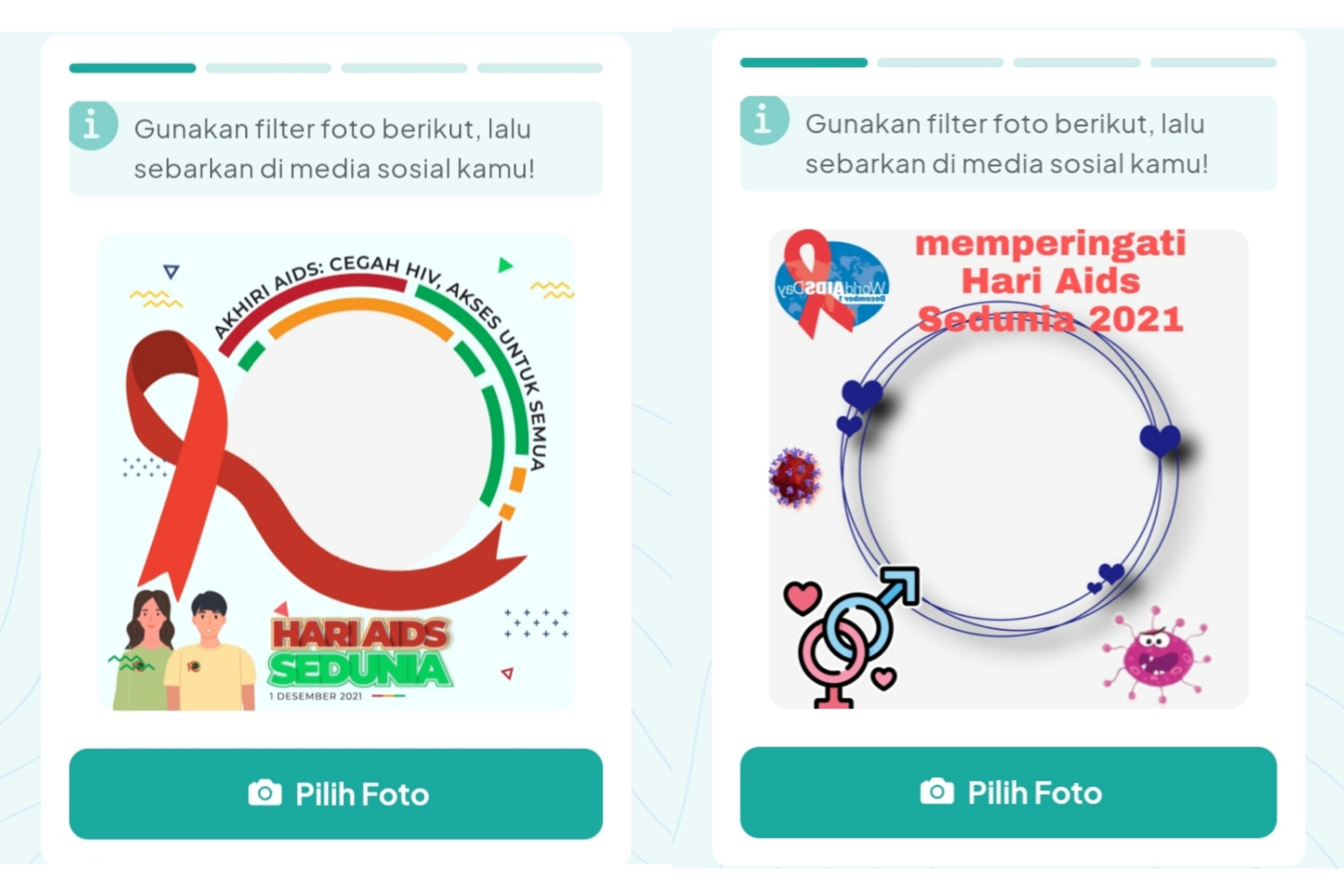 Hari Aids Sedunia 2021, Pasang Bingkai Foto Twibbon Terpopuler di Sini!