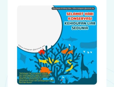 Bingkai Foto Twibbonize Hari Konservasi Kehidupan Liar Sedunia